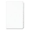 Avery Dennison Index Side Tab #1-25, White, Pk25 01430